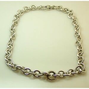 Judith Ripka Sterling Silver 20” Chain, Heavy 108 grams